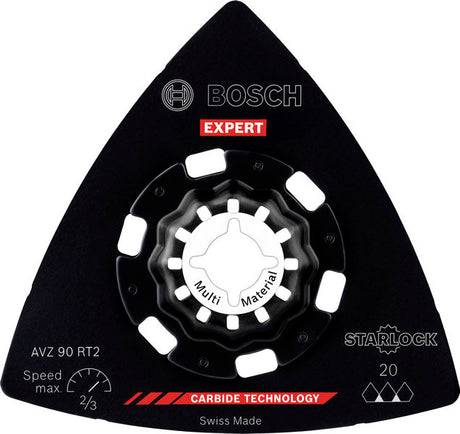 Produktbild von EXPERT AVZ 90 RT2 Schleifplatte für Multifunktionswerkzeuge, 90 mm, 10-tlg.
