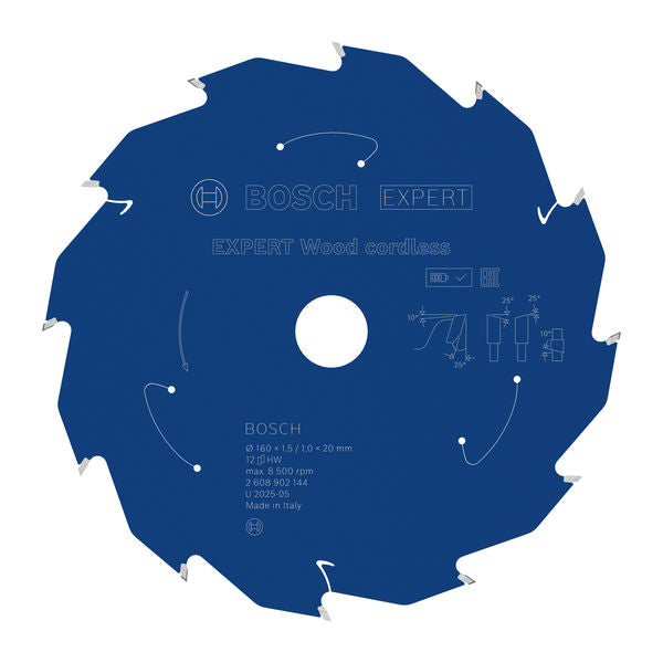 Produktbild von EXPERT Wood Kreissägeblatt, 160x20 mm, Z12