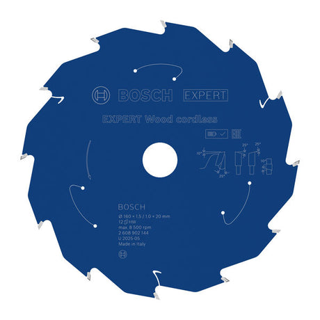Produktbild von EXPERT Wood Kreissägeblatt, 160x20 mm, Z12