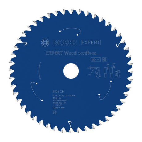 Produktbild von EXPERT Wood Kreissägeblatt, 160x1,45x20 mm, Z48