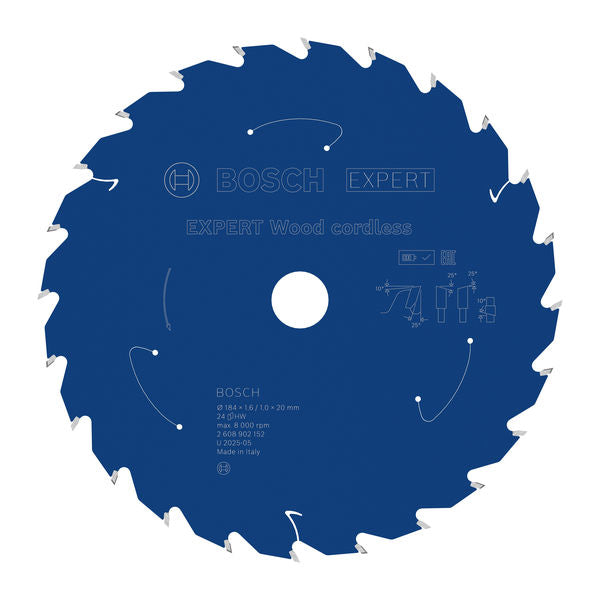 Produktbild von EXPERT Wood Kreissägeblatt, 184x20 mm, Z24