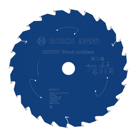 Produktbild von EXPERT Wood Kreissägeblatt, 184x20 mm, Z24