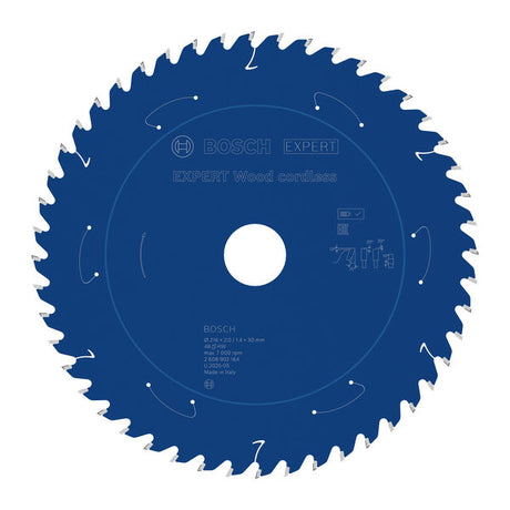 Produktbild von EXPERT Wood Kreissägeblatt, 216x1,7x30 mm, Z48, Spanwinkel 15°