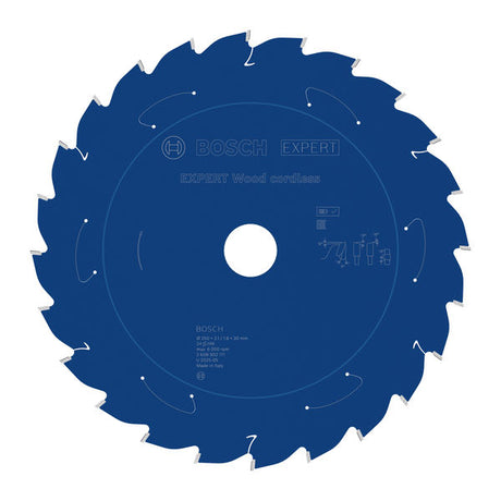 Produktbild von EXPERT Wood Kreissägeblatt, 250x30 mm, Z24