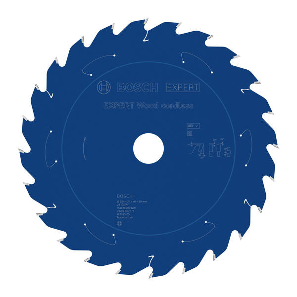 Produktbild von EXPERT Wood Kreissägeblatt, 254x2,1x30 mm, Z24, Zahnwinkel 25°