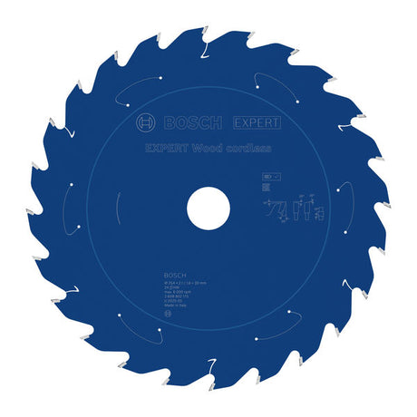 Produktbild von EXPERT Wood Kreissägeblatt, 254x2,1x30 mm, Z24, Zahnwinkel 25°