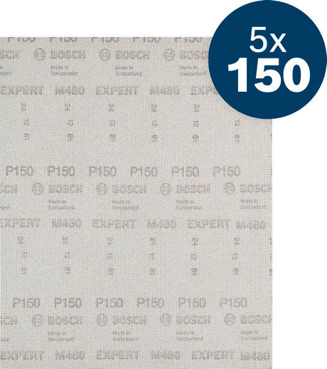 Produktbild Lieferumfang von EXPERT M480 Schleifnetz, 230 x 280 mm, K150, 5 Stk