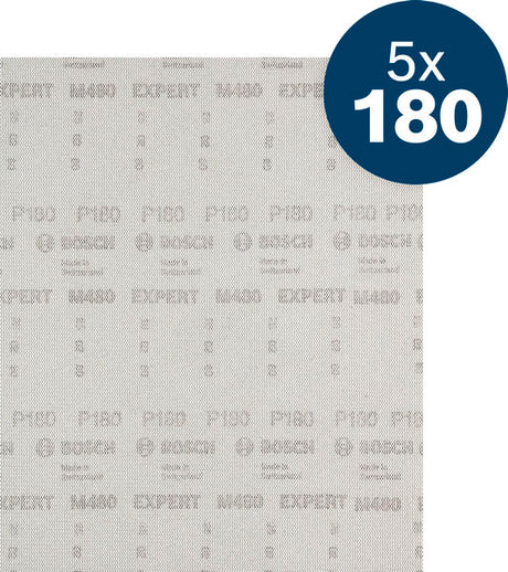 Produktbild Lieferumfang von EXPERT M480 Schleifnetz, 230 x 280 mm, K180, 5 Stk