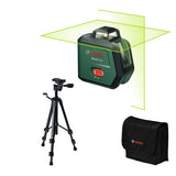 Produktbild von Kreuzlinien-Laser PLL360-15G Set mit 1x Akku BA 3,6V 2 Ah