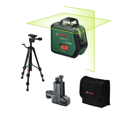 Produktbild von Kreuzlinien-Laser PLL360-15G Premium Set mit 1x Akku BA 3,6V 2 Ah in Tasche