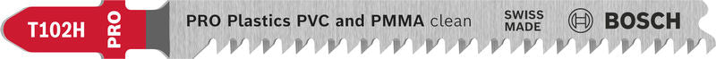 Produktbild von PRO Plastics PVC and PMMA clean T102H Stichsägeblatt, 100 mm, 5-tlg.