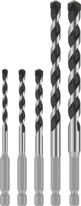 Produktbild von PRO HEX-5 Bohrer-Set, 4x100, 5x100, 6x100, 8x150, 10x150 mm, 5-tlg.