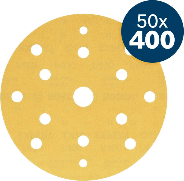 Produktbild Lieferumfang von EXPERT C470 Schleifpapier, 150 mm, K400, 50 Stk