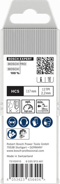 Bosch EXPERT Wood 2-seitig sauberes T308BOP Stichsägeblätter-Paket.