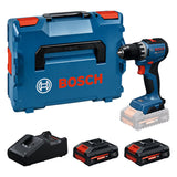 Produktbild von Akku-Bohrschrauber GSR18V-52 mit 2x EXBA18V-40 in L-BOXX 136