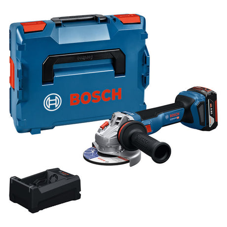 Produktbild von Akku-Winkelschleifer GWS18V-11 S inkl. 1x Akku GBA 18V 5.0 Ah und L-BOXX 136