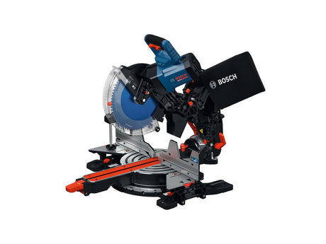 Bosch EXCM341-305GD Gehrungssäge mit Staubbeutel.