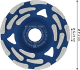 Bosch EXPERT Diamant-Schleifkopf für Beton 115 mm.