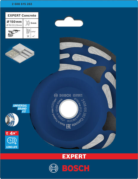 Bosch EXPERT Diamant-Schleifkopf für Beton.