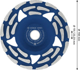 Bosch EXPERT Diamant-Schleifkopf für Betonschleifmaschinen mit 150 mm Schleifdurchmesser.