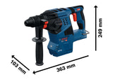 Akku-Bohrhammer GBH18V-28 mit SDS plus
