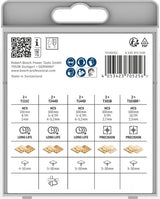 Bosch Stichsägeblatt-Set für Holz, 10-teilig, für präzise Holzschnitte.