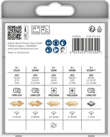 Bosch Stichsägeblatt-Set für Holz und Metall, 10-teilig.
