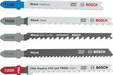 Produktbild von Stichsägeblätter-Set Multi Material 5-teilig