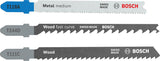 Produktbild von Stichsägeblätter-Set Wood and Metal Basic 3-teilig