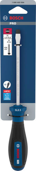 Schraubendreher SL 1,2 x 6,5 x 125 mm PRO
