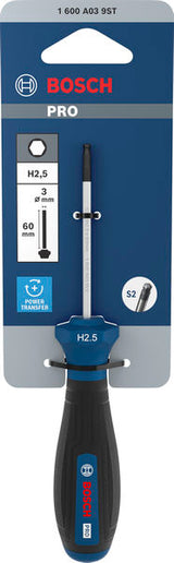 Schraubendreher H2.5 x 60 mm PRO