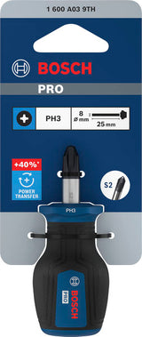 Stubby Schraubendreher PH3 x 25 mm PRO