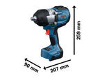Schlagschrauber GDS18V-1400 mit 2x Akku EXBA18V-80 inkl. L-BOXX 136