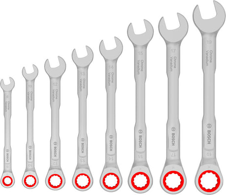 Produktbild von Ratschen-Ringmaulschlüssel-Set  8 - 19 mm