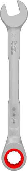 Ratschen-Ringmaulschlüssel 17 mm