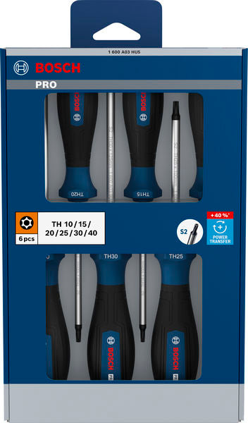 Schraubendreher-Set TH PRO (6-teilig)