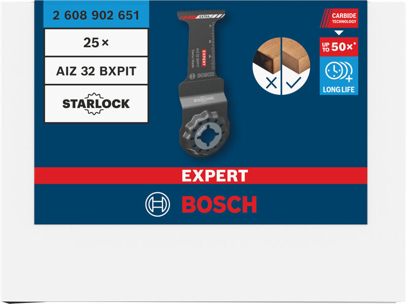 Tauchsägeblatt 45 x 32 mm AIZ 32 BXPIT WoodMax EXPERT (25-teilig)