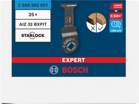 Tauchsägeblatt 45 x 32 mm AIZ 32 BXPIT WoodMax EXPERT (25-teilig)