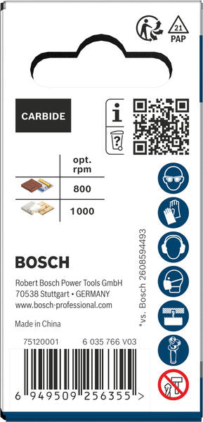 Gewinde-Lochsäge Ø 35 x 60 x 70 mm Construction Material PRO