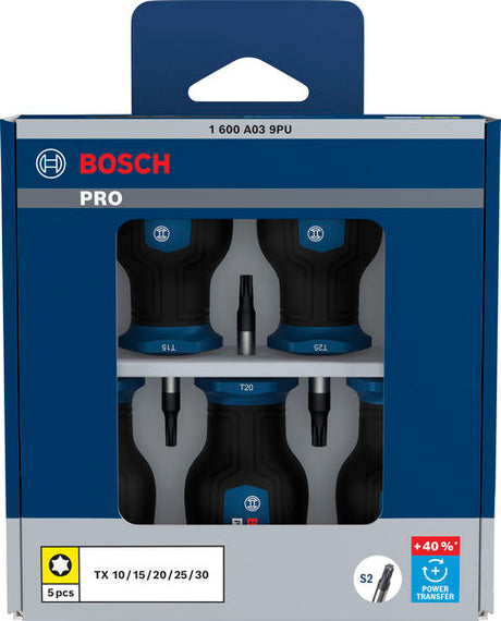Stubby Schraubendreher-Set TX PRO (5-teilig)
