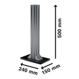 Bosch WF1 Wandhalterung mit 500 mm Höhe.