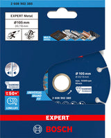 Diamant-Trennscheibe 105 x 20/16 mm EXPERT Metal