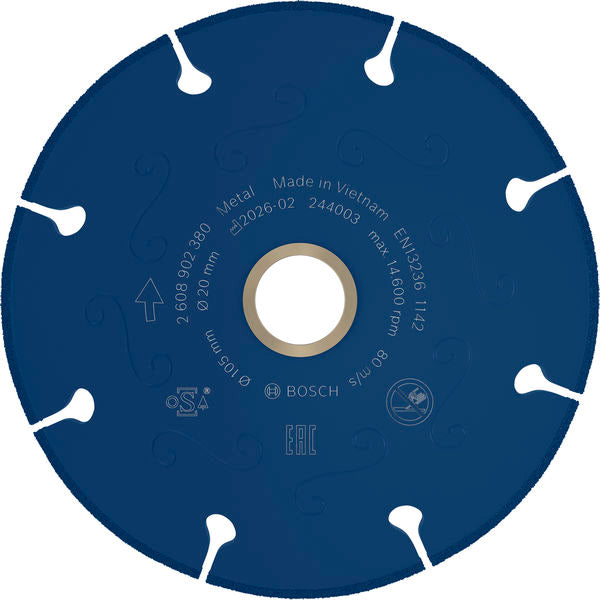 Diamant-Trennscheibe 105 x 20/16 mm EXPERT Metal