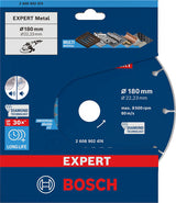 Diamant-Trennscheibe 180 x 22,23 mm EXPERT Metal
