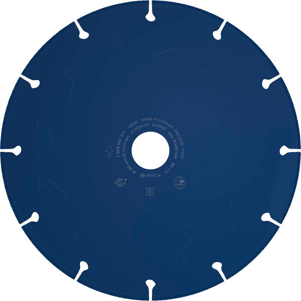 Diamant-Trennscheibe 180 x 22,23 mm EXPERT Metal