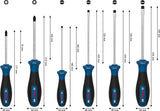 Schraubendreher-Set PZ/SL PRO (6-teilig)