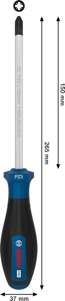 Schraubendreher PZ3 x 150 mm PRO