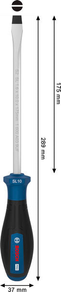 Schraubendreher SL 1,6 x 10 x 175 mm PRO
