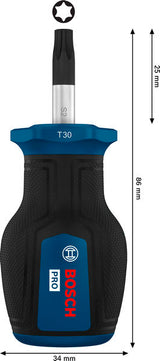 Stubby Schraubendreher TX30 x 25 mm PRO