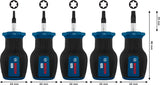 Stubby Schraubendreher-Set TX PRO (5-teilig)